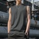 Color Loose Versatile Top Vest Bottoming Men Sleeveless