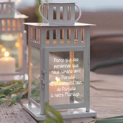 French Lantern Stickers Deceased Wedding Vinyl Decals Decora