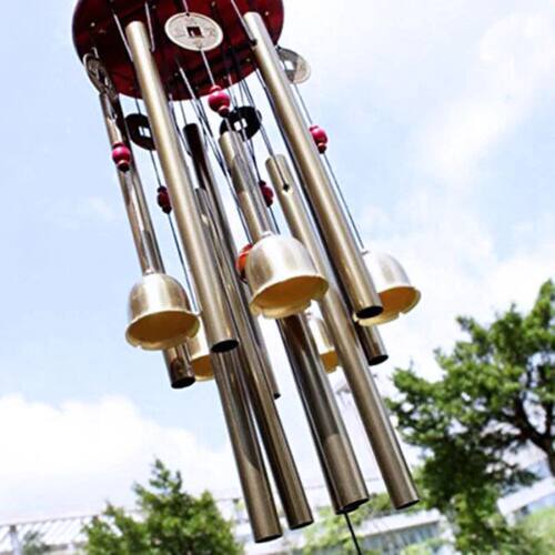 Wind Chimes Guardian Metal Aluminum Tubes Bell Wind Chime Cr