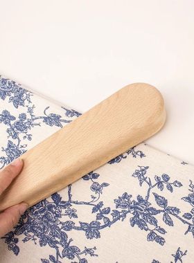 Multi-Purpose Beech Wooden Tailors Clapper Professional Doub