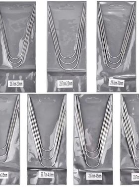 3pcs Circular Knit Needles Knitting Metal Cable Circular Kni