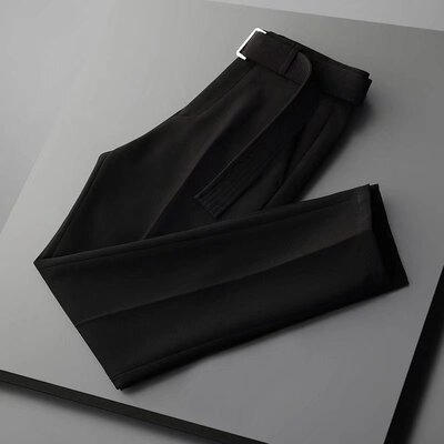 High-end Handsome Business Casual Formal Trousers Ins Drapey