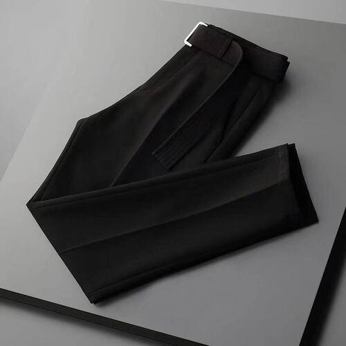 High-end Handsome Business Casual Formal Trousers Ins Drapey