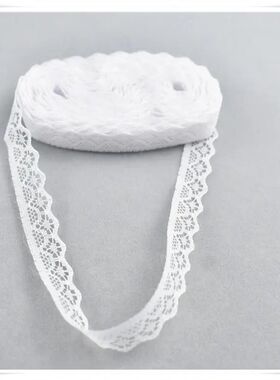 10yards White Lace Ribbon 14MM African Lace Fabric DIY Frenc
