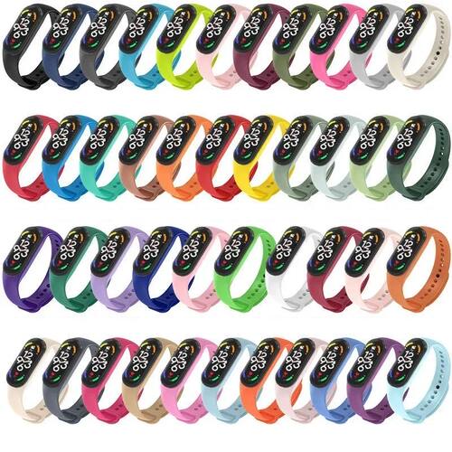 For Xiaomi Bracelet for Mi Band 6/7 Strap Nylon Sport Loop W