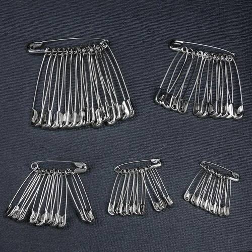 Hot Sale 50/100Pcs Safety Pins DIY Sewing Tools Accessory Si