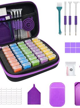 Diamond Painting Tool Set Storage Bag 30/40pcs Round/Square