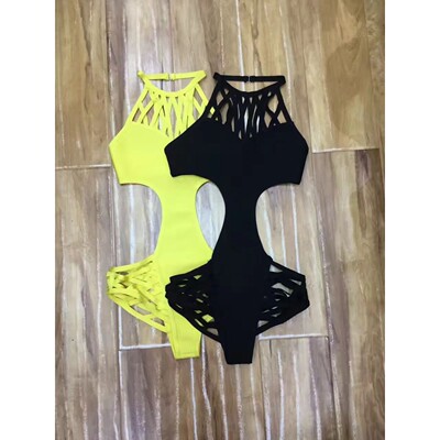 Fashion Sexy Women Slim Mulit Straps Bodysuit Summer Sleevel