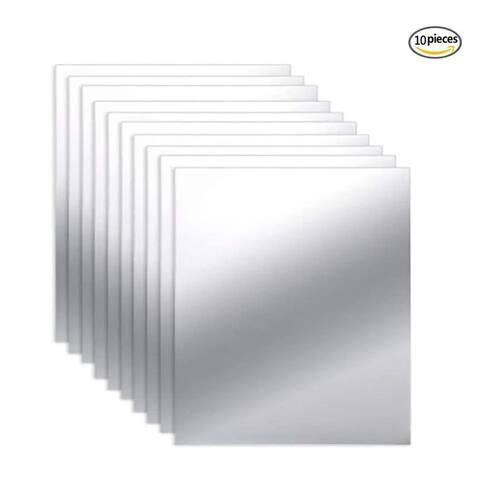 Hot Sale 1/10pcs Bathroom Self-adhesive Mural Mirror Sticker
