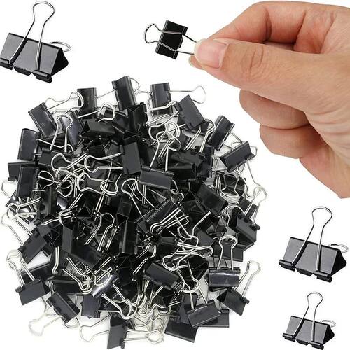 5-30Pcs Binder Clips Metal Fold Back Clips Small Paper Clip