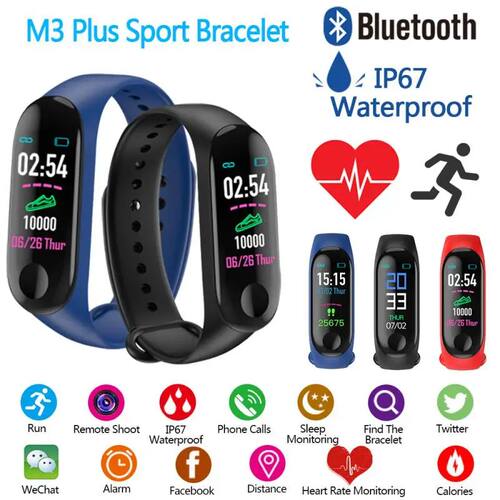 Smart Digital Watch Bracelet for Child Women with Heart Rate
