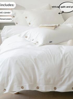 3pcs  100% cotton bedding set Double Duvet ver Set 220x240 S