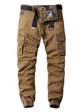 Men's Overalls rendy Sports Straight Casual Pants Large Size