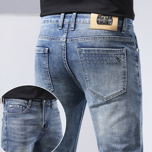 Light Luxury European High Jeans Retro end Brand 2024 rendy