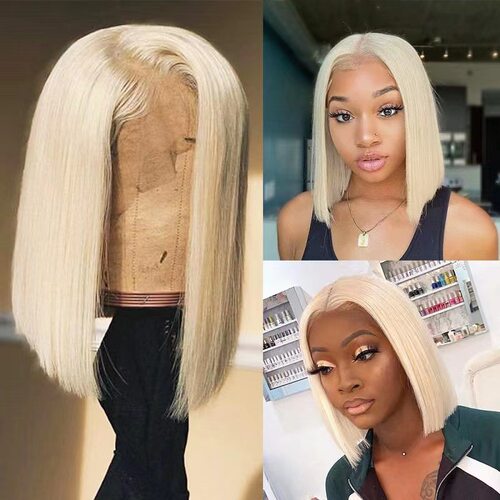 Bob Hood For Women With Short Straight Hair, Middle Parting,