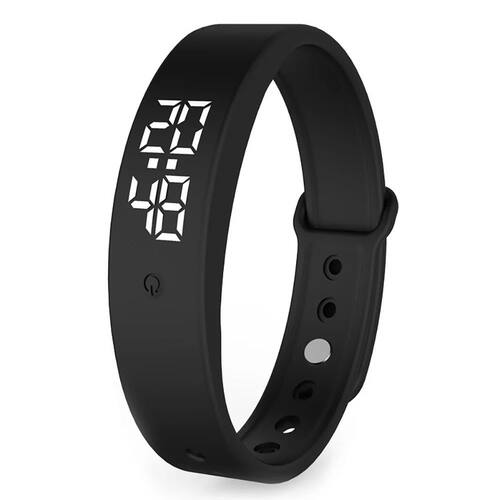 V9 LED Digital Smart Bracelet With Body Temperature Monitor