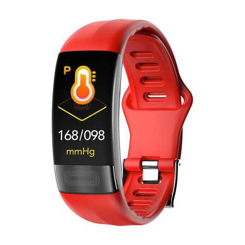 P11 Color Screen Smart Bracelet Ecg+hrv Ecg Blood Oxygen Blo