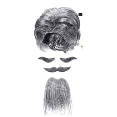 Old Professor And Grandpa Rock Men's Head