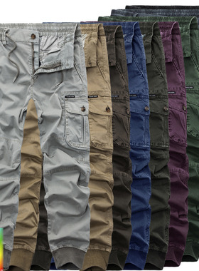 2024 Men's Large Size Sreet Overalls Trousers Fashionable Mu