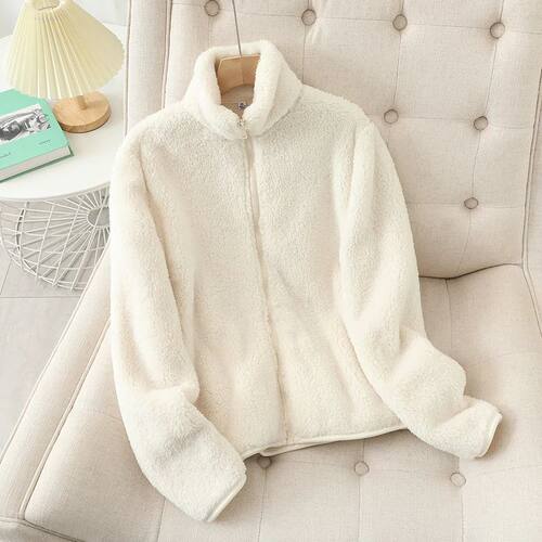 Women's Fleece Coat Winter Warm Thicken Jacket Two-Sided Wea