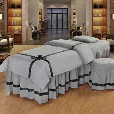 4pcs Butterfly Beauty Salon Bedding Sets Massage Spa Full ve