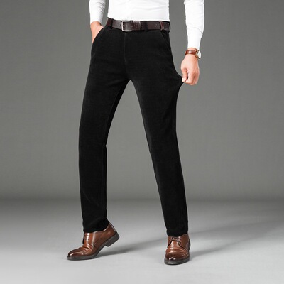Men's 2024 Si Qing Business Youth Loose rendy Suit Pants Lar