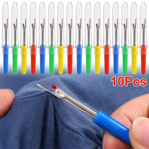 1/10pcs Sewing Thread Remover Seam Ripper Stitch Unpicker Se