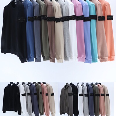 rendy Solid Color Compass Armband Sweatshirt For Men And Wom