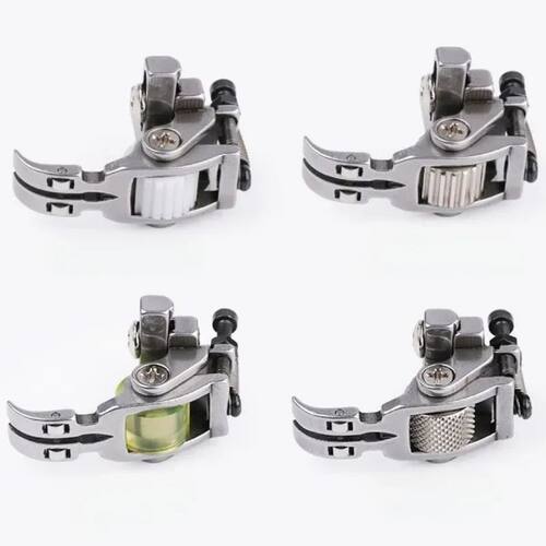 New Adjustable Cording/Regular/Zipper Roller Presser Foot #T