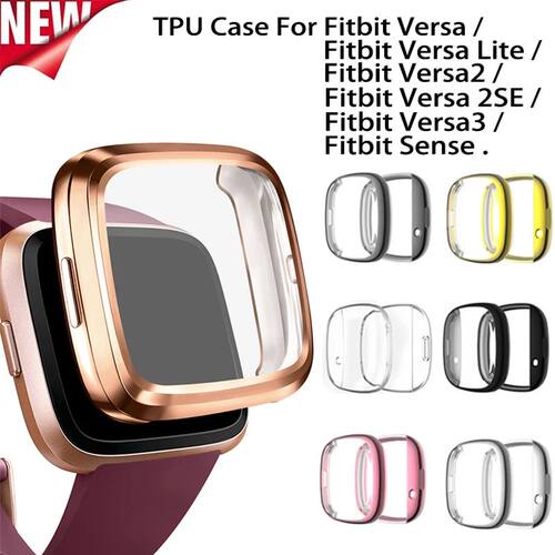 For Fitbit Versa 4/ 3 Case/Fitbit Sense 2/Sense2 Protection