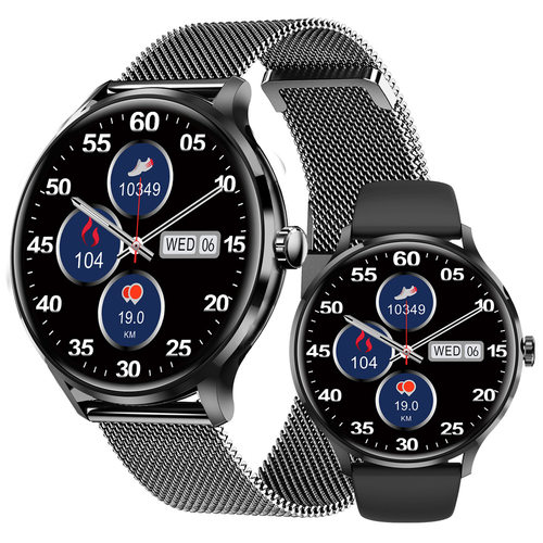 Qs80 Ultra-thin Voice Assistant Body Temperature Heart Rate