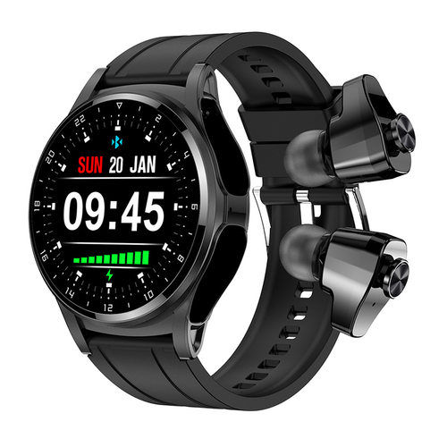 Gt66tws Earphone Call Smart Watch 360*360nfc Multi-sport Sma