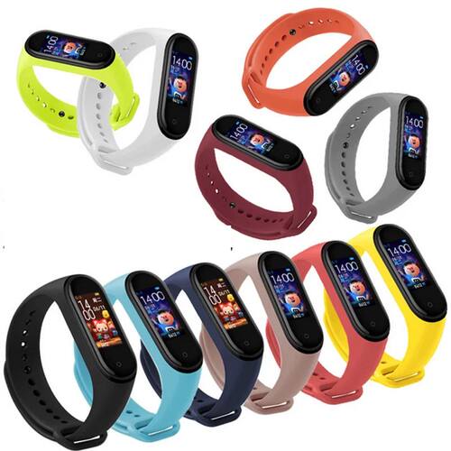 Colors Bracelet for Xiaomi Mi Band 4 5 6 7 Sport Strap Watch