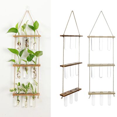 Test Tubes Glass Planter Wall Hanging Terrarium Container Fl