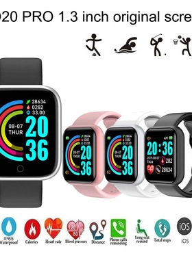 D20 Macaron Y68 D18s 116plus Smart Bracelet Sports Heart Rat