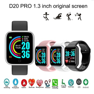 D20 Macaron Y68 D18s 116plus Smart Bracelet Sports Heart Rat