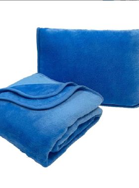 Airplane blanket with soft bag pillowcase Travel Essentials