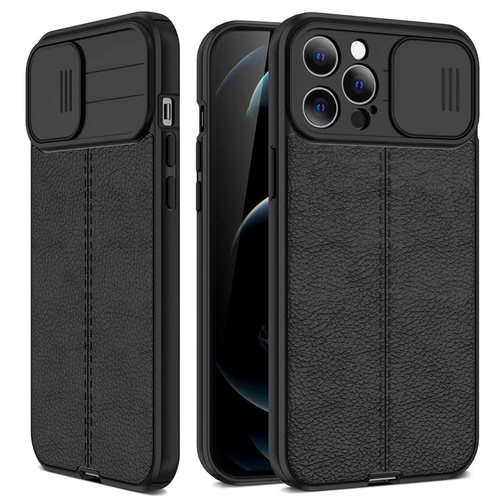 Leather Shockproof Phone Case on iPhone 13 11 12 14 Pro Max