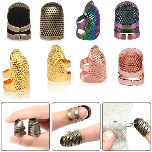 1-3PCS Sewing Thimble Hand-Working Sewing Thimble Finger Pro