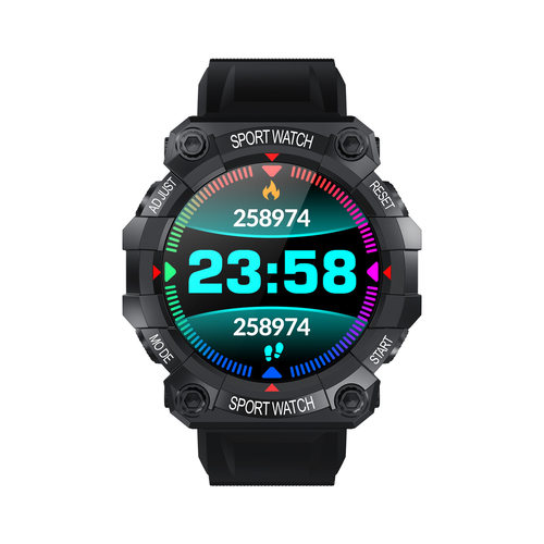 Fd68 Camouflage Sports Bracelet That Measures Heart Rate, Bl