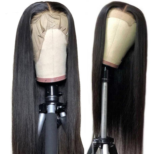Hand-woven Front Lace Headgear  Long Straight Hair Chemical