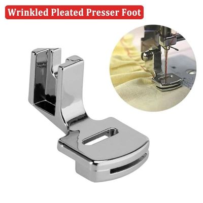 Sewing Machine Accessories Wrinkled Pleated Presser Foot Mul