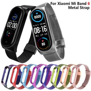 Bracelet For Mi Band 6 Strap Correa For Mi Band 6 Stainless