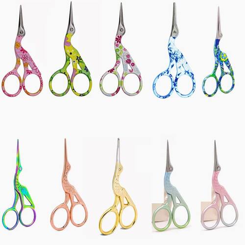Super Beautiful Print Professional Sewing Scissors Office Su