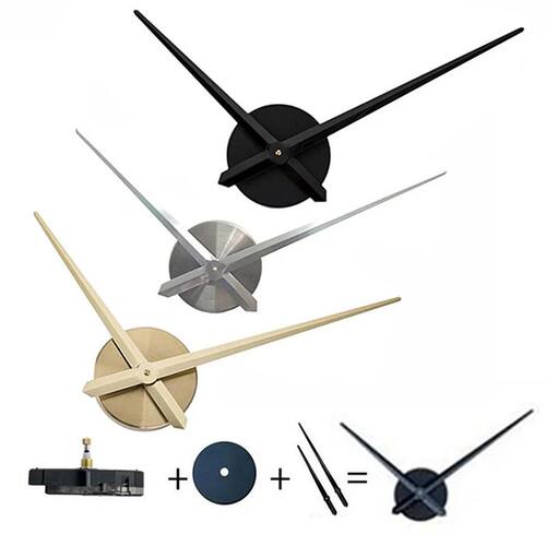 New Big Size  for 3D Wall Clock Modern Home Decor Brief DIY