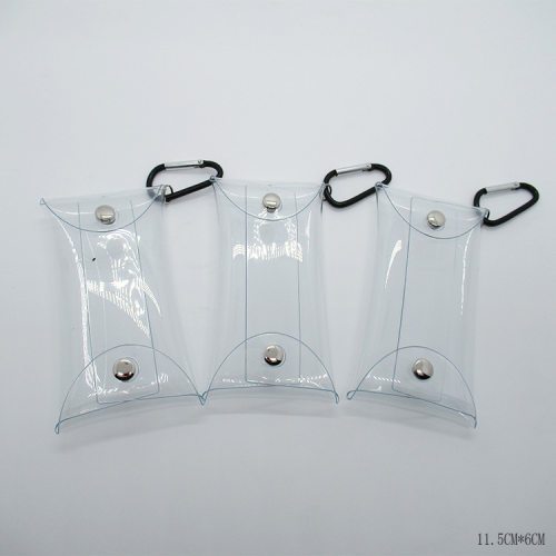 Ins Transparent Flash Powder Printed Card Bag Korean Mini Sn