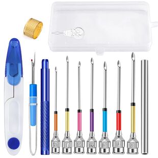 DIY Accessorie Embroidery Stitching Punch Needle Poking Cros