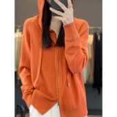 And Sweatshirts Women Zip For Hoodies Wool Merino Long