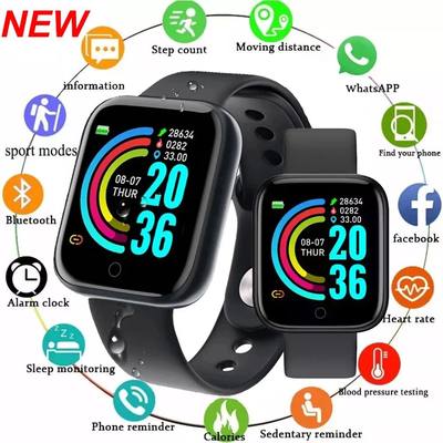 D20 Smart Bracelet 2024 Real Step Count Fashion Alarm Clock