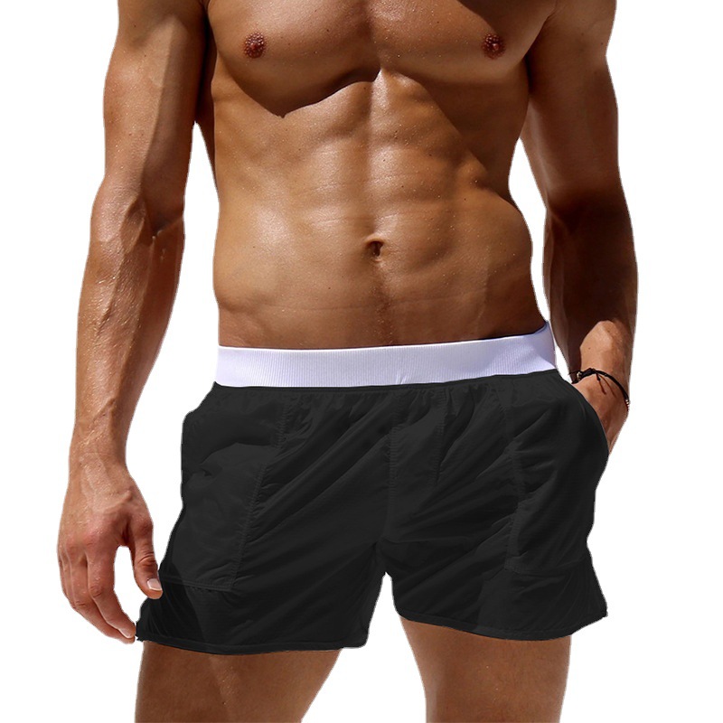 Men's Beach Shorts Unlined Fully Transparent Sexy Shorts Men